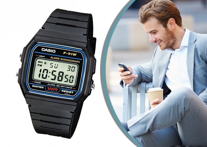 Legyen a pontosság az erényed, és viselj Te is ilyen klasszikus stílusú Casio órát, fekete színben