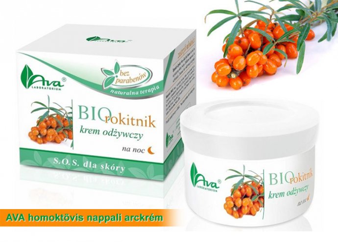 Ava homoktövis regeneráló-bőrfiatalító nappali arckrém