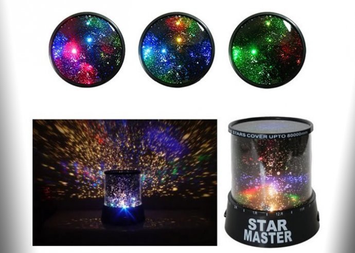 Projektoros LED csillaglámpa