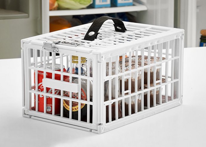 InnovaGoods Kitchen Food Safe Foodies biztonsági tároló hűtőbe