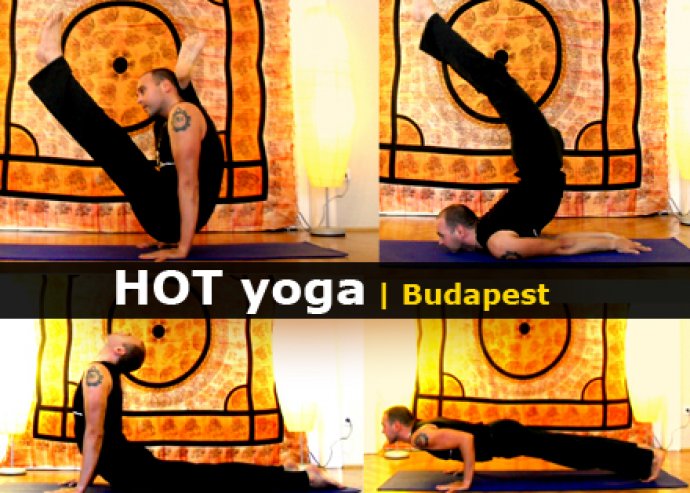 4 alkalmas hot yoga bérlet a Ganapati II. Yoga Studióban