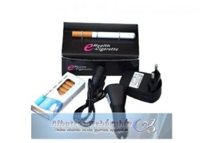 E-Health 1 db-os elektromos cigaretta 3 féle töltővel, 10 patronnal