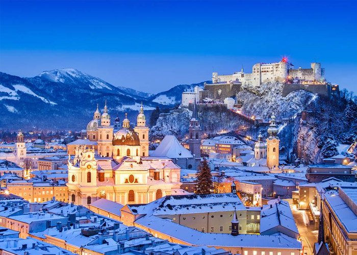 3 napos adventi kirándulás Salzburgban és a Salzkammerguti-tóvidéken, busszal, reggelivel, idegenvezetéssel