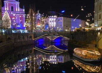 Adventi kirándulás a mesés Bledi-tóhoz, városnézés Ljubljanában és karácsonyi vásárok Grazban, 3 nap félpanzióval, buszos utazással
