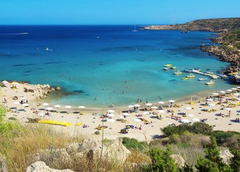 8 nap Cipruson, repülőjeggyel, illetékkel, transzferekkel, félpanzióval, programokkal és belépőkkel, idegenvezetéssel – vár Nicosia, Famagusta, Larnaca és a Földközi-tenger
