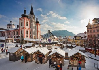 2 napos adventi Mariazellben, semmeringi vonatozással, busszal, félpanzióval, 3*-os szállással
