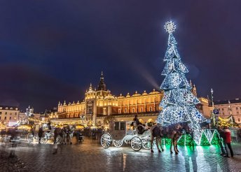 Adventi városnézés Krakkóban és kirándulás Zakopanéban, buszos utazással, 2 éjszaka szállással 3*-os szállodában, reggelivel
