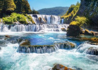 3 napos körutazás Horvátországban, mesés vízesésekhez, busszal, reggelivel, 3*-os szállással, idegenvezetéssel - Plitvice, Jajce, Una
