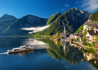 4 napos kirándulás a salzkammerguti tavaktól a Königsee-ig, busszal, reggelivel – Salzburg, Hitler Sasfészke, Bad Ischl és Hallstatt
