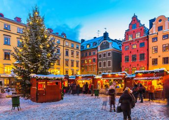 3 napos adventi városnézés Stockholmban, repülőjeggyel, illetékkel, reggelivel, 3*-os szállással, idegenvezetéssel
