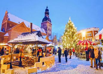 Adventi körutazás a Baltikumban, repülőjeggyel, illetékkel, reggelivel, 4*-os szállással, idegenvezetéssel
