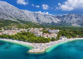 6 napos nyaralás Dalmáciában, a makarskai riviérán, busszal, reggelivel, 4*-os szállással, idegenvezetéssel
