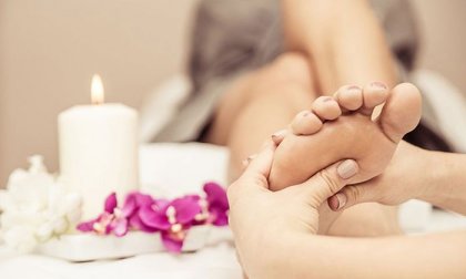 60 perces terápiás talpmasszázs a belvárosban