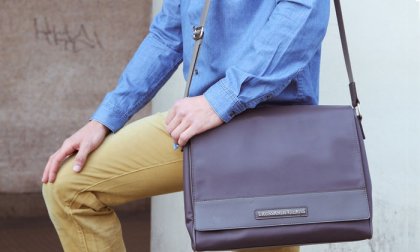 Divatos, elegáns, férfi Trussardi aktatáska